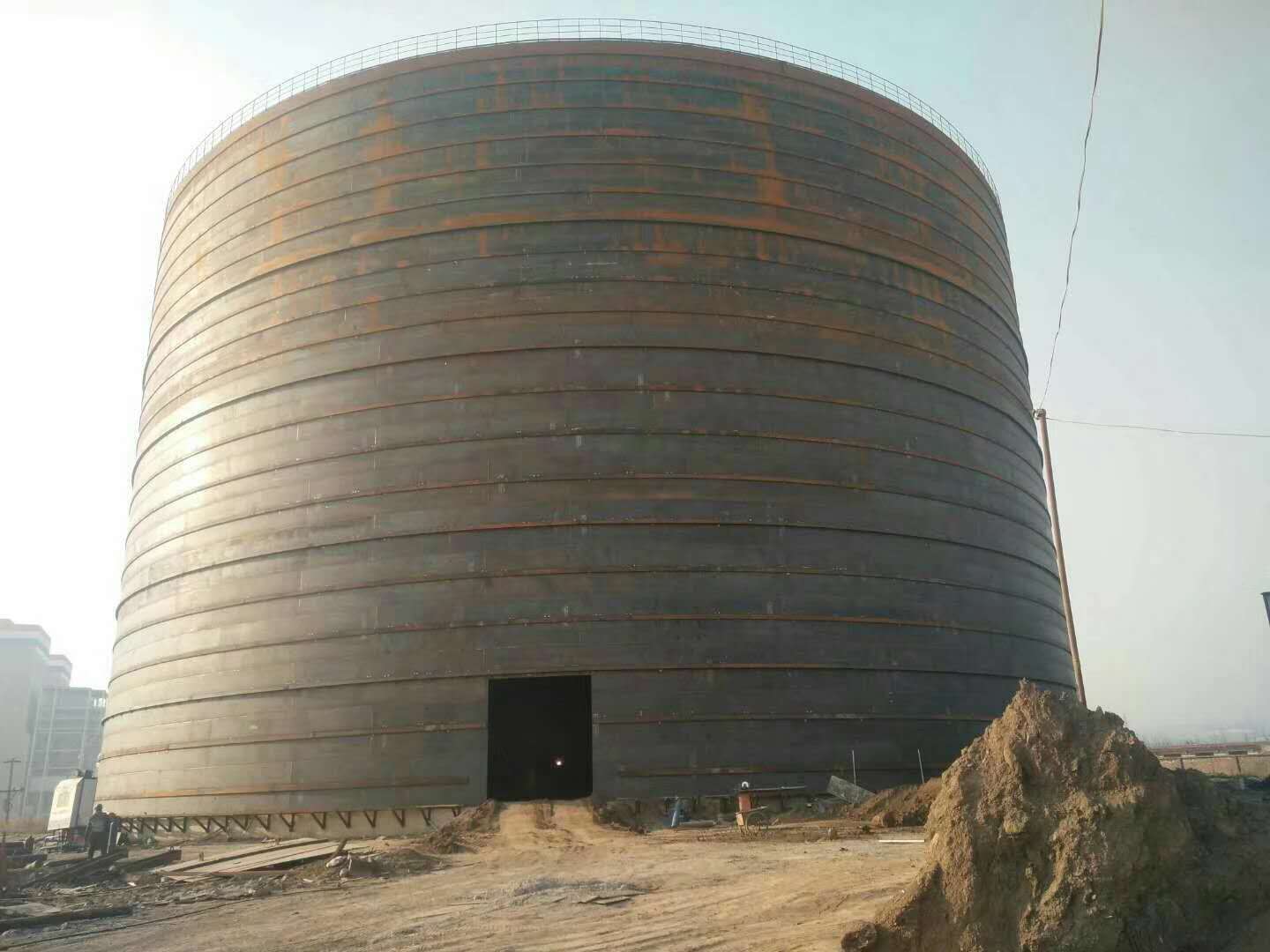 永胜承建大型钢板库的好处及原理