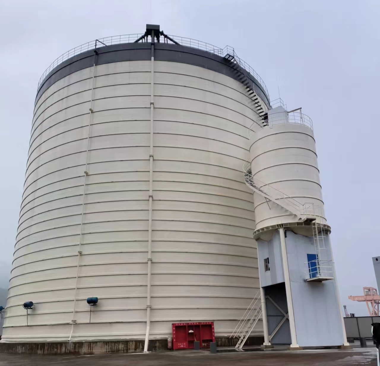 永胜10万吨水泥钢板库