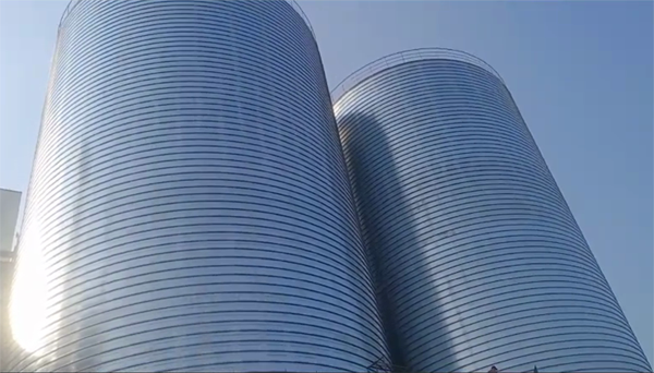 永胜2座混凝土高架卷板仓